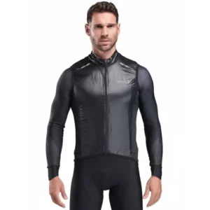 perf wind compact jacket black