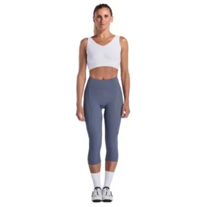 Women's gel power pixel 3/4 knickers perf grey