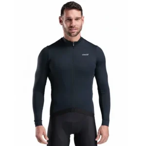 Long-sleeve jersey perf heat generating black