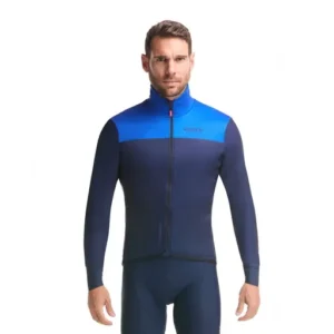 perf finisher blue thermal jacket
