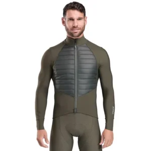 Thermal jacket perf elegance khaki