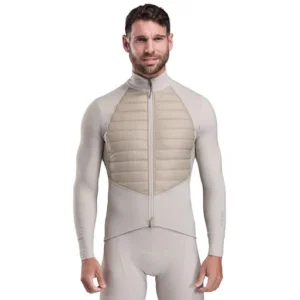 Thermal jacket perf elegance sand