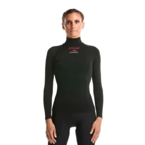 Women base layer racing outlast black
