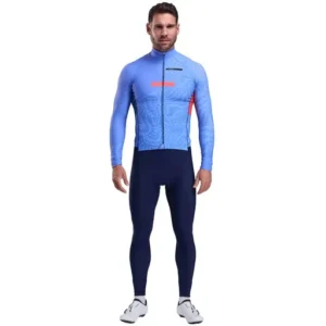Combinaison thermique perf graphic bleu