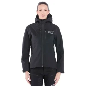 Fury women's rain jacket racing mtb - black