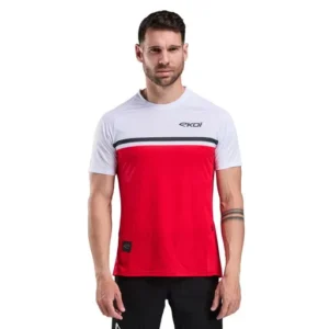 Jersey short sleeves mtb perf red