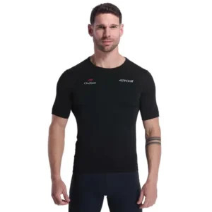 T-shirt run racing outlast black