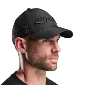 Cap black podium