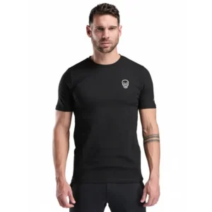 T-shirt lifestyle chain skull black