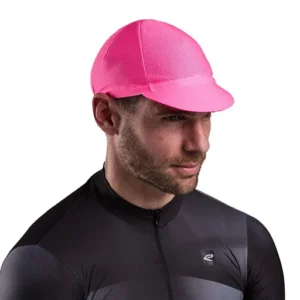 Cap under helmet perf pink