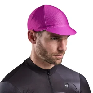 Cap under helmet perf purple