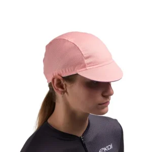 perf coral women's cycling cap