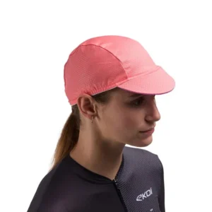 perf orange women's cycling cap