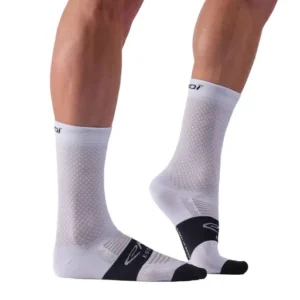 Socks perf estate 18 cm white