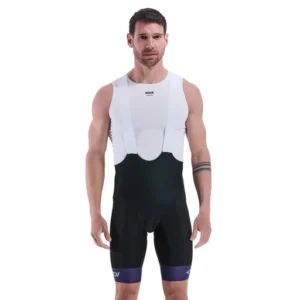Gel memory evo bib shorts perf plum