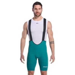 Gel ultimate bib shorts perf azure green