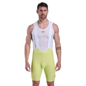 Gel ultimate cross bib shorts perf lime
