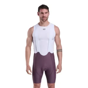 Gel ultimate cross bib shorts perf plum