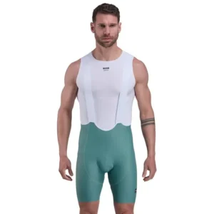 perf gel ultimate cross bib shorts - sage