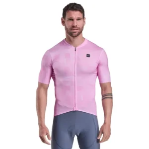 Cobble jersey perf pink