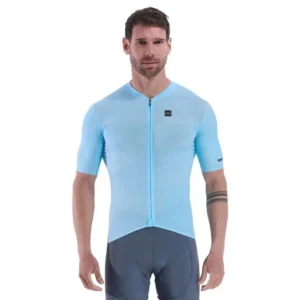 Streamline jersey perf sky blue