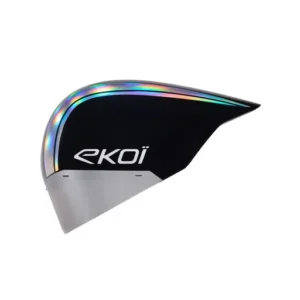 Helmet racing pure aero mirror cat2 black holo silver