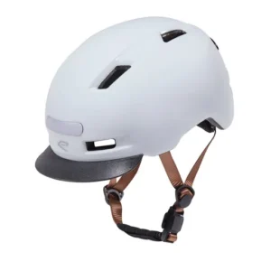 Urban helmet city style white visor