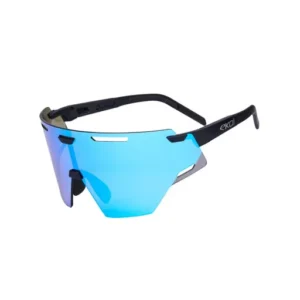 Aria sunglasses racing black full revo turquoise cat 3