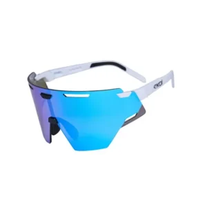 Aria sunglasses racing white black full revo turquoise cat3