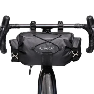 Handlebar bag racing gravel bike packing explorer black 8l